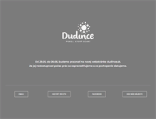 Tablet Screenshot of dudince.sk
